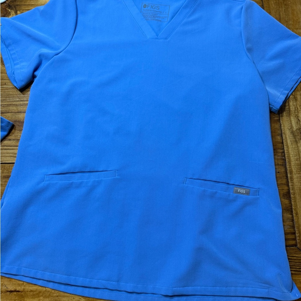 Figs Women's Blue Top